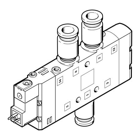 Solenoid Valve CPE24-M1H-5L-QS-12